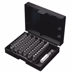 Wera 05057909001, 60 pièce(s), Torx, TX10, TX15, TX20, TX25, TX30, TX40, 3x TX 10x25 mm 7x TX 15x25 mm 20x TX 20x25 mm 20x TX ...