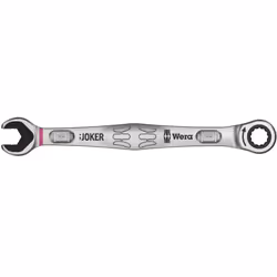 Wera Joker, 8 mm, Acier inoxydable, Acier au chrome-molybdène, Chrome, Mat, Allemagne