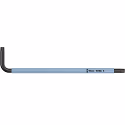 Wera 967 SPKL, Clé torx en L, T8, Bleu, 76 mm, 16 mm, 1 pièce(s)