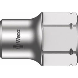 Douille 6 pans extérieurs 6 mm Longueur: 18 mm Wera 05003669001 Propulseur: 1/4' (6.3 mm) 1 pc(s) W566811