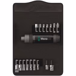 Wera 05072017001, 16 pièce(s), Hex (métrique), Phillips, Torx, PH 2, PH 3, PH 4, 2,5,6,7,8 mm, TX30, TX40, TX45, TX50, CE, GS ...