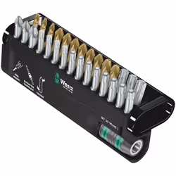 Wera Bit-Check 30 Wood 1, 30 pièce(s), Phillips, Cruciforme, Torx, PH 2, PH 3, PZ 1, PZ 2, PZ 3, TX10, TX15, TX20, TX25, TX30 ...