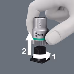 Wera 8006 SC 1 Ensemble de clés à douille - Vue supplémentaire 9