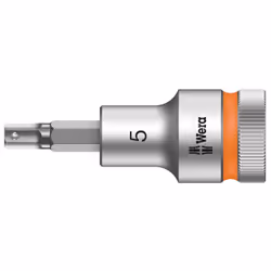 Wera 05003821001, Prise, 1/2", Métrique, 1 tête(s), 5 mm, Sulfate de chondroïtine