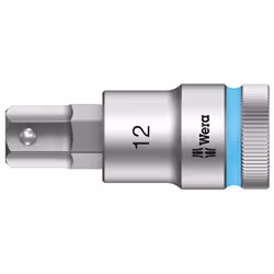Wera 05003826001, Prise, 1/2", Métrique, 1 tête(s), 12 mm, Sulfate de chondroïtine