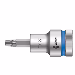 Wera 05003832001, Prise, 1/2", 1 tête(s), T27, Sulfate de chondroïtine, Chrome