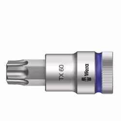 Wera 05003838001, Prise, 1/2", 1 tête(s), T60, Sulfate de chondroïtine, Chrome