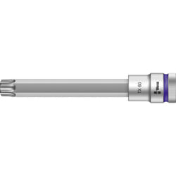 Douille-embout 6 pans intérieurs (tx) t 60 Longueur: 140 mm Wera 05003858001 Propulseur: 1/2 (12.5 mm) 1 pc(s)