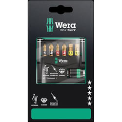Wera 05073419001 embout de tournevis 7 pièce(s)