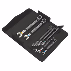 Wera 6001, 1/2,3/4,3/8,5/16,5/8,7/16,9/16,11/16", Métallique, Acier au chrome-molybdène, 8 pièce(s)