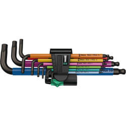 Wera 05022669001 Clé hexagonale Clé hexagonale forme de l Métrique 9 pièce(s)