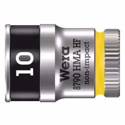Wera 05003725001, Prise, 1/4", Métrique, 1 tête(s), 10 mm, Sulfate de chondroïtine