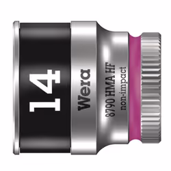 Wera 05003729001, Prise, 1/4", Métrique, 1 tête(s), 14 mm, Sulfate de chondroïtine