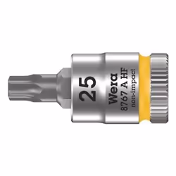 Wera 8767 A HF, 1 pièce(s), Torx, 1/4", TX25, 28 mm, République tchèque