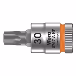 Wera 8767 A HF, 1 pièce(s), Torx, 1/4", TX30, 28 mm, République tchèque