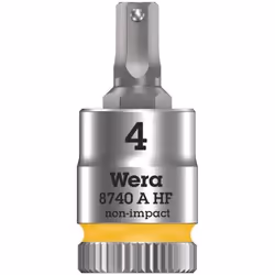 Wera 8740 A HF, 1 pièce(s), Hexagonal, 25,4 / 4 mm (1 / 4"), Acier inoxydable, 28 mm