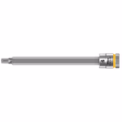 Wera 05003334001, Prise, 1/4", Métrique, 1 tête(s), 4 mm, 100 mm