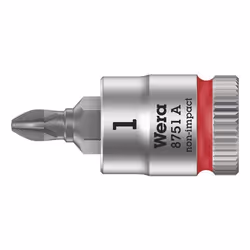 Wera 8751 A, 1 pièce(s), Phillips, 1/4", PH 1, 28 mm, République tchèque