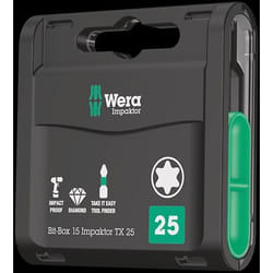 Wera 15 Impaktor TX embout de tournevis 25 pièce(s)