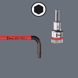 Wera 950 SPKL HF Clé hexagonale forme de l Métrique 1 pièce(s) - Vue supplémentaire 7