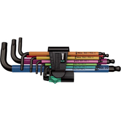 Wera 05022210001 Clé hexagonale Set de clé allen/hexagonale forme de l Métrique 9 pièce(s)