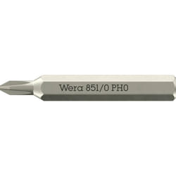 851 Micro 05058121001 Embout cruciforme ph 0 1 pc(s) W245883 - Wera