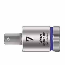 Wera 05003037001, Prise, 3/8", Métrique, 1 tête(s), 7 mm, Sulfate de chondroïtine