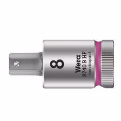 Wera 05003039001, Prise, 3/8", Métrique, 1 tête(s), 8 mm, Sulfate de chondroïtine
