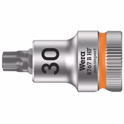 Wera 05003066001, Prise, 3/8", 1 tête(s), T30, Sulfate de chondroïtine, Chrome