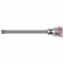 Wera 05003069001, Prise, 3/8", 1 tête(s), T40, Sulfate de chondroïtine, Chrome