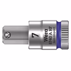 Wera 05003341001, Prise, 1/4", Métrique, 1 tête(s), 7 mm, 28 mm