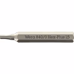 Wera 05058110001, 1 pièce(s), Hex (impérial), Hex (métrique), 1.5 mm, 3/16