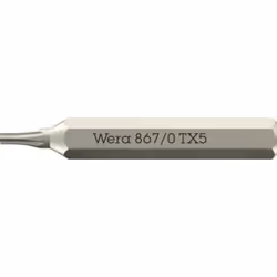 Embouts haut de gamme pour vis à empreinte TORX®. Extra-rigide à usage universel. Hexagone 4 mm.