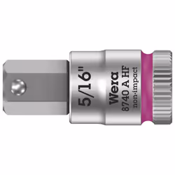 Wera 05003389001, Prise, 1/4", Impérial, 1 tête(s), 5/16", Sulfate de chondroïtine