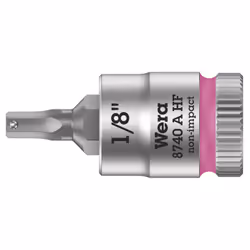 Wera 05003383001, Prise, 1/4", Impérial, 1 tête(s), 1/8", Sulfate de chondroïtine