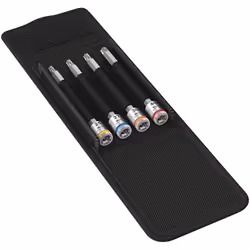 Wera 8767 A TORX HF 1, Ensemble de douilles, 1/4", Métrique, 4 tête(s), 25,27,30,40 mm, 1/4"