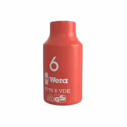 Wera 05004951001, 1 pièce(s), 3/8", 7 mm, 46 mm