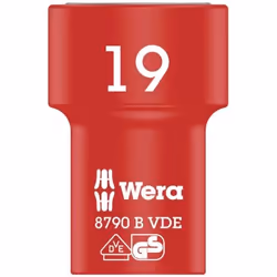 Wera 8790 B 19, Prise, 3/8", Impérial, 1 tête(s), 46 mm