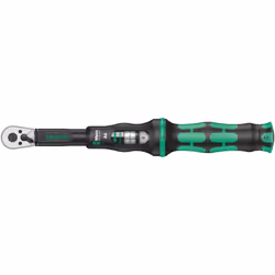 Wera Click-Torque A 6, Clé à pipe, 1 pièce(s), Noir, Vert, Manche de clé, 1/4"