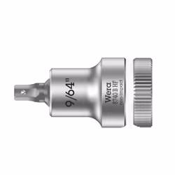 Wera 05003082001, Prise, 3/8", Impérial, 1 tête(s), 9/64", Sulfate de chondroïtine