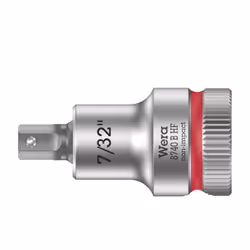 Wera 05003087001, Prise, 3/8", Impérial, 1 tête(s), 7/32", Sulfate de chondroïtine