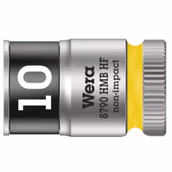 Wera 05003744001, Prise, 3/8", Métrique, 1 tête(s), 10 mm, Sulfate de chondroïtine