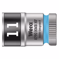 Wera 05003745001, Prise, 3/8", Métrique, 1 tête(s), 11 mm, Sulfate de chondroïtine
