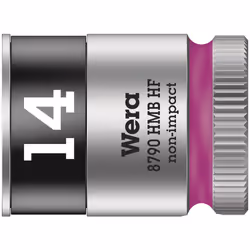 Wera 8790 HMB HF, Acier C-V (Chrome-Vanadium), 9,53 mm (0.375"), 1 pièce(s), République tchèque, 21,5 mm, 2,9 cm