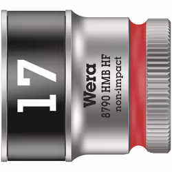Wera 8790 HMB HF, Acier C-V (Chrome-Vanadium), 9,53 mm (0.375"), 1 pièce(s), République tchèque, 29 mm, 2,6 cm