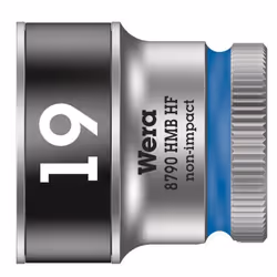 Wera 05003753001, Prise, 3/8", Métrique, 1 tête(s), 19 mm, Sulfate de chondroïtine
