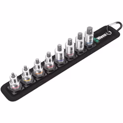 Wera 05003971001, Ensemble de douilles, 3/8", Métrique, 8 tête(s), 3,4,5,6,7,8,9,10 mm