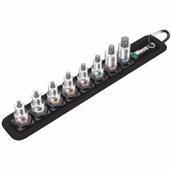 Wera 05003974001, 8 pièce(s), Hex (impérial), 1x 1/8"x35 mm 1x 9/64"x35 mm 1x 5/32"x35 mm 1x 3/16"x35 mm 1x 7/32"x35 mm 1x 1/ ...