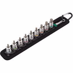 Wera 05003884001, 1/4, 1/8, 3/16, 3/32, 5/32, 5/64, 7/32, 7/64, 9/64, 269 g, 25,4 / 4 mm (1 / 4"), Taïwan