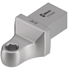 Wera 7774/3 Torque wrench end fitting Argent 1 pièce(s)